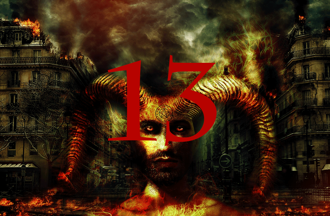 【悪魔の数字】世の中に散らばっている「13」にまつわる都市伝説まとめ【フリーメイソン/イルミナティ/陰謀論】