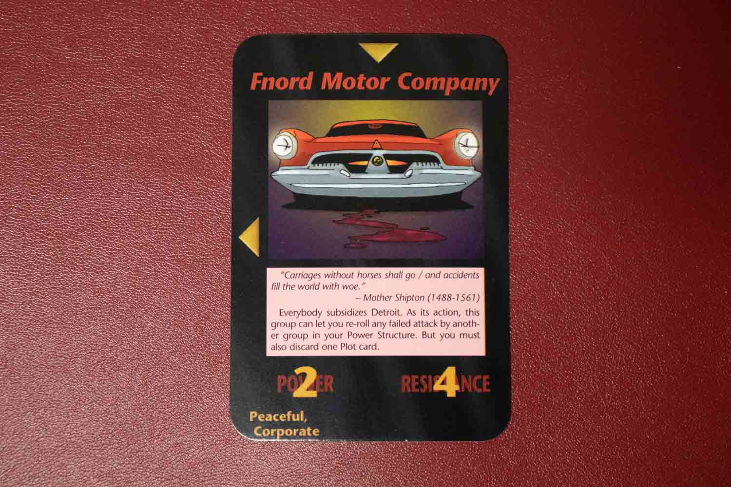 【イルミナティカード】Fnord Motor Companyの詳細と都市伝説まとめ【隠蔽思考の自動車会社】